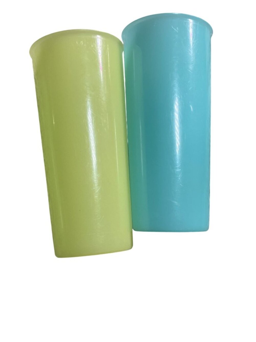Tupperware Plastic Glasses With Lids Stackable Design Vintage - Picture 13 of 13